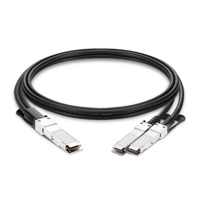 100g QSFP28 till 2x 50G SFP28 Passiv direktfäst kopparkabel (DAC)